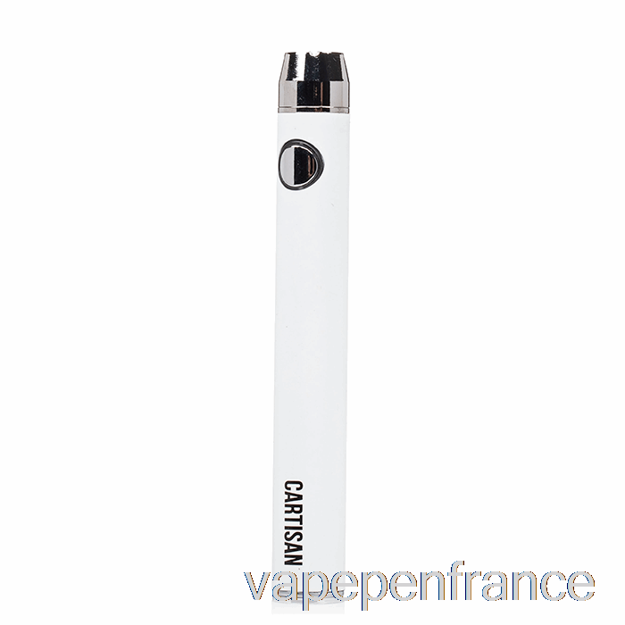 Cartisan Bouton VV 900 Double Charge 510 Batterie [usb-c] Stylo Vape Blanc